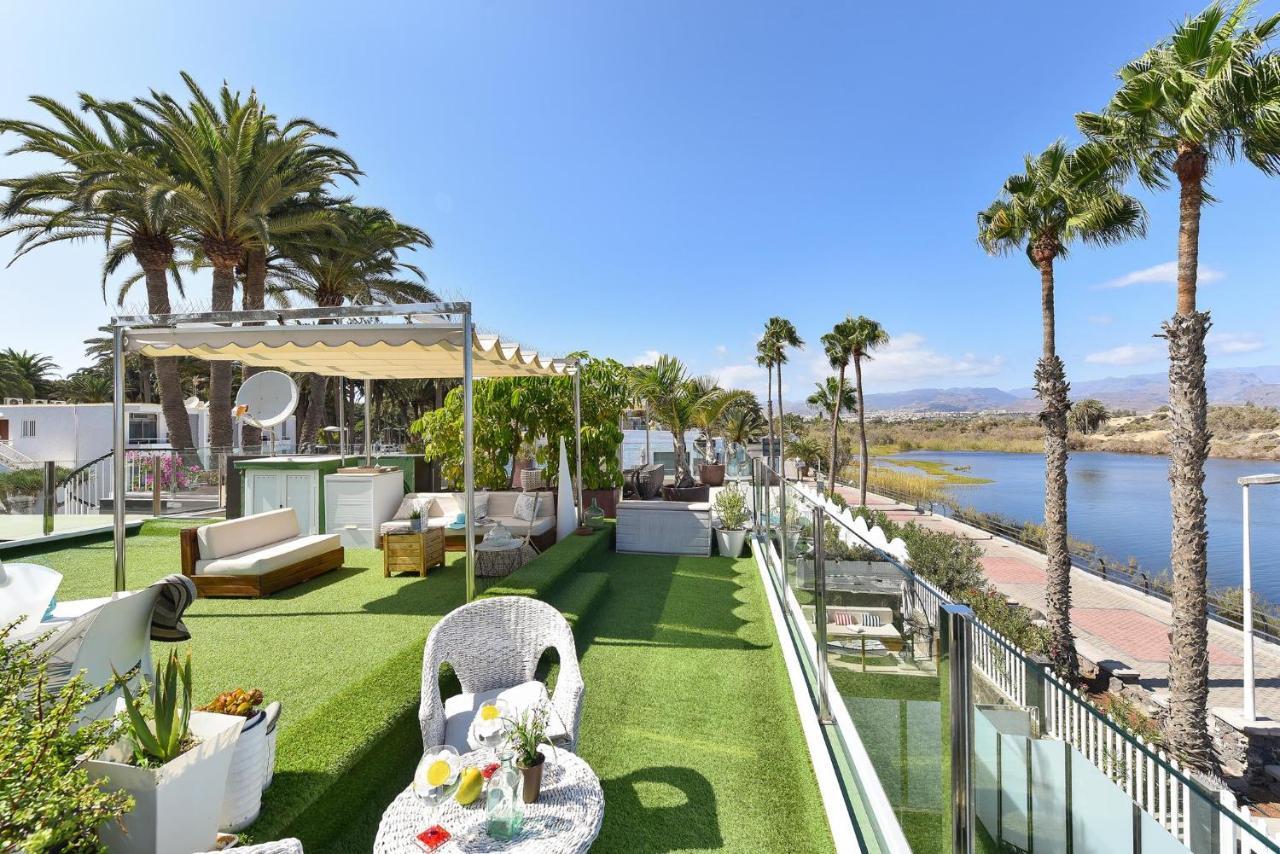 Maspalomas Beach Apartment Charca 1 Eksteriør billede